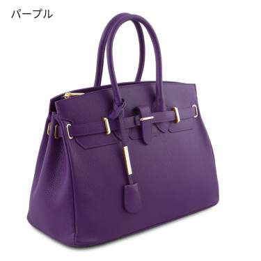 イタリア製レザーのハンド バッグTL BAG（Tuscany Leather）